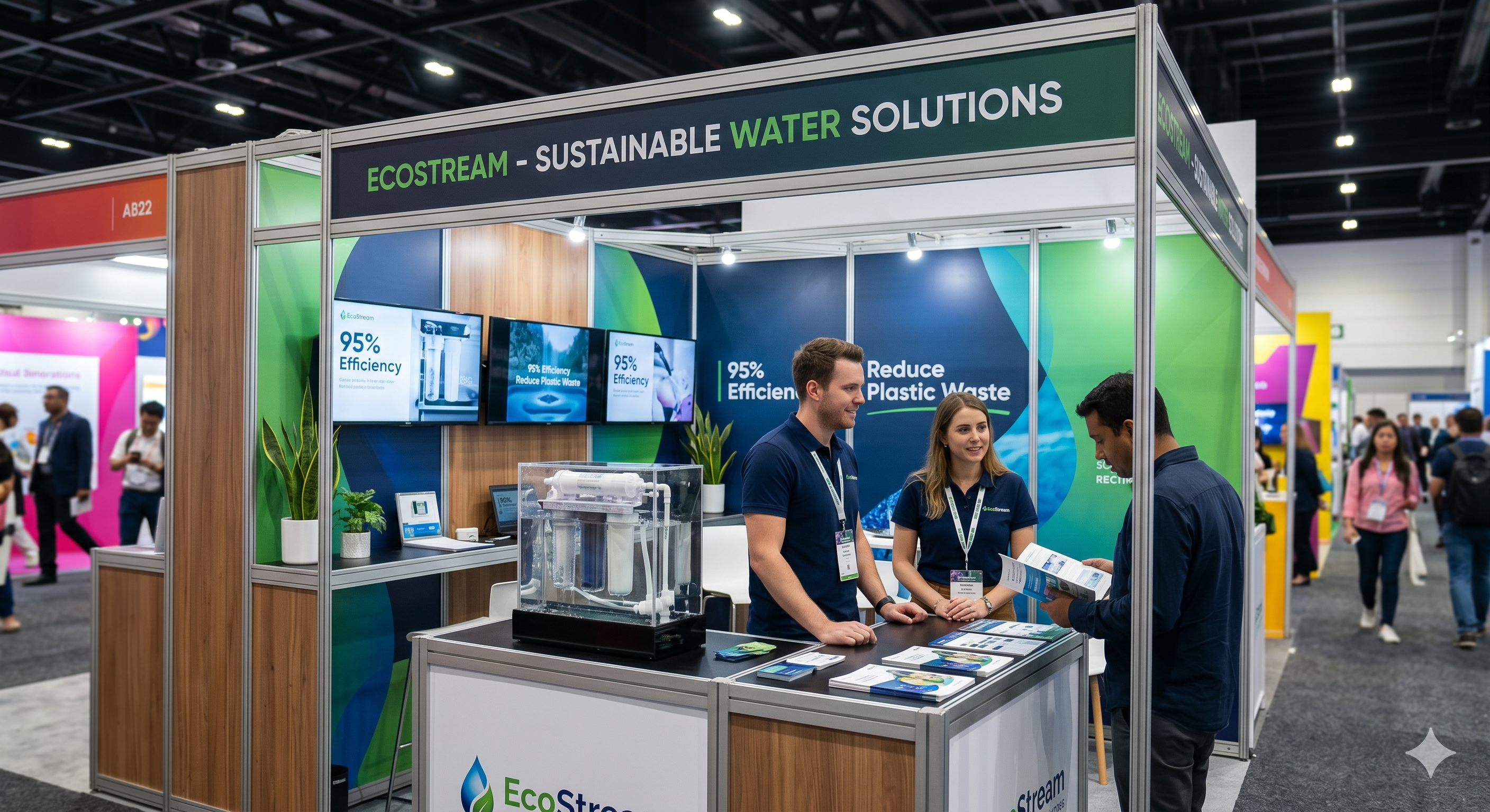 Exhibition stand by ExpoAxis