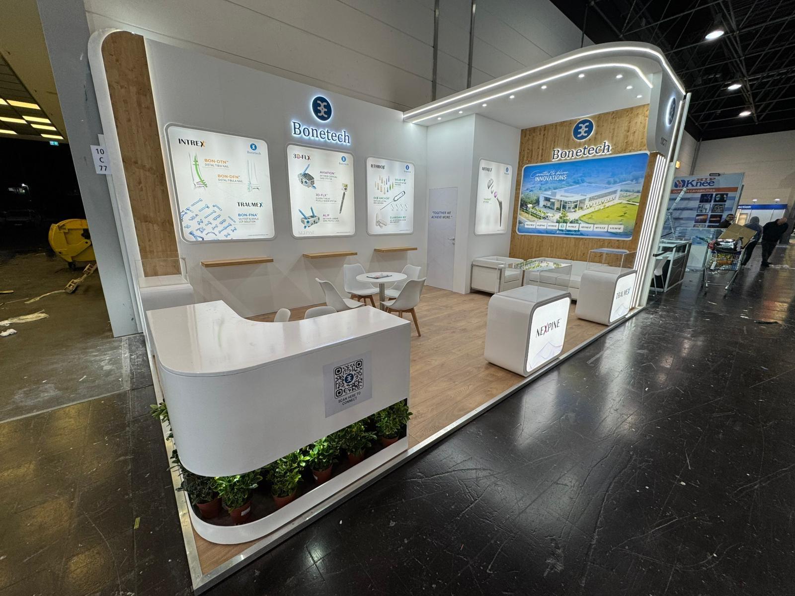 Modular exhibition booth