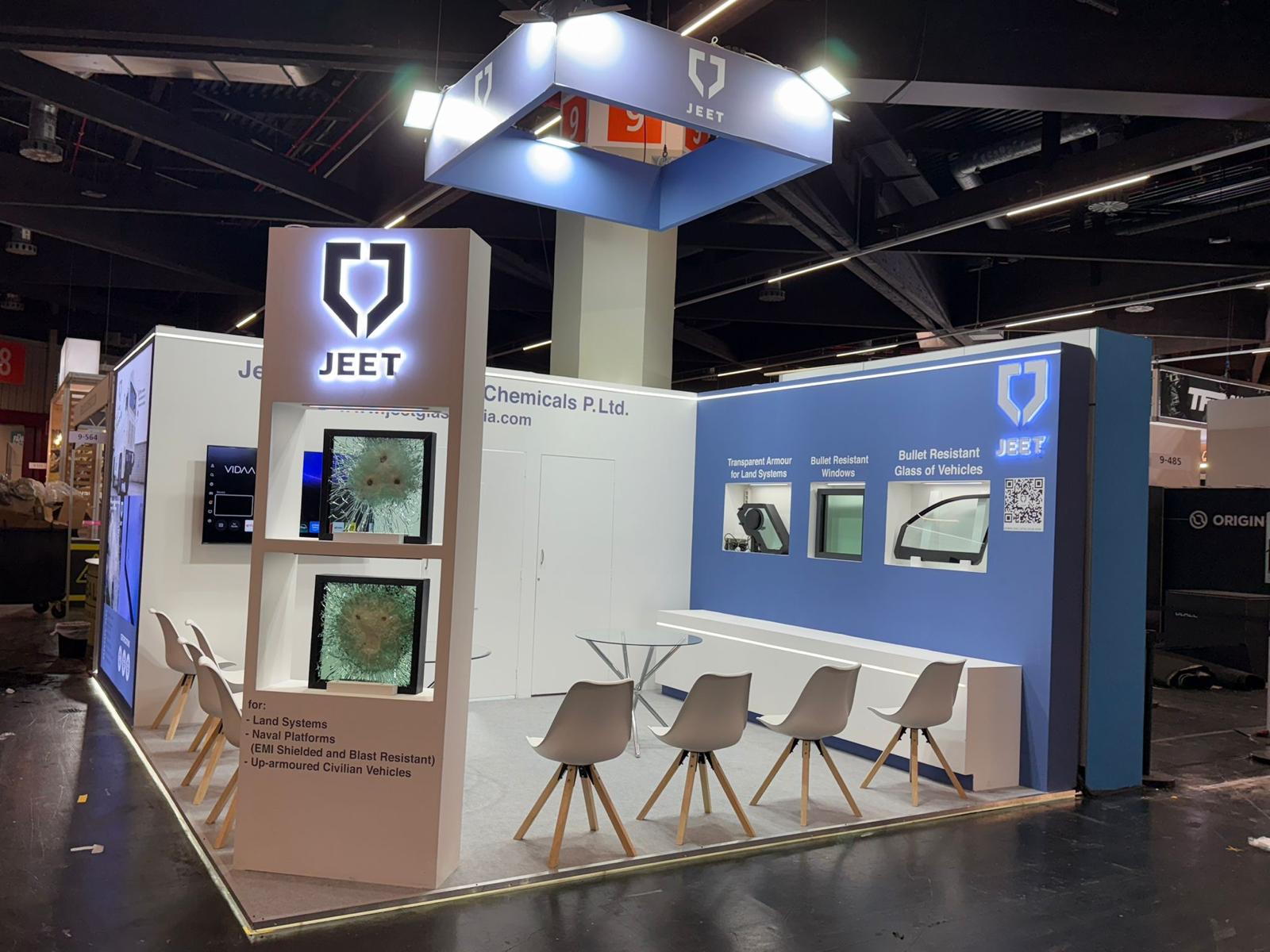 Modular exhibition booth design