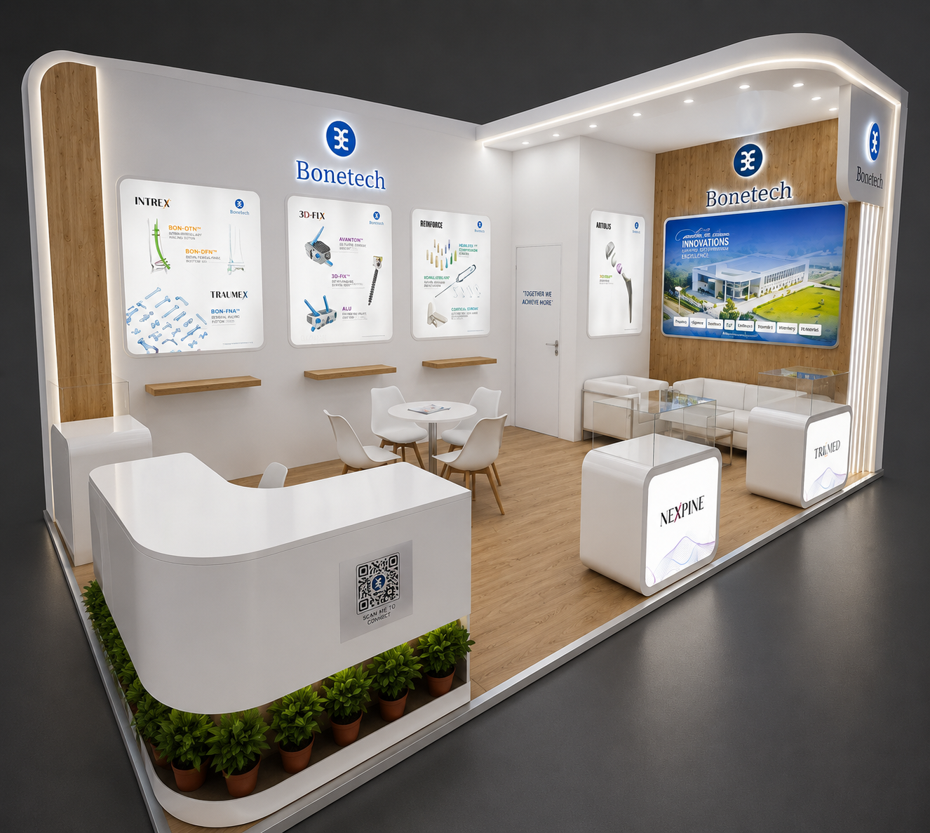 Custom exhibition stand design
