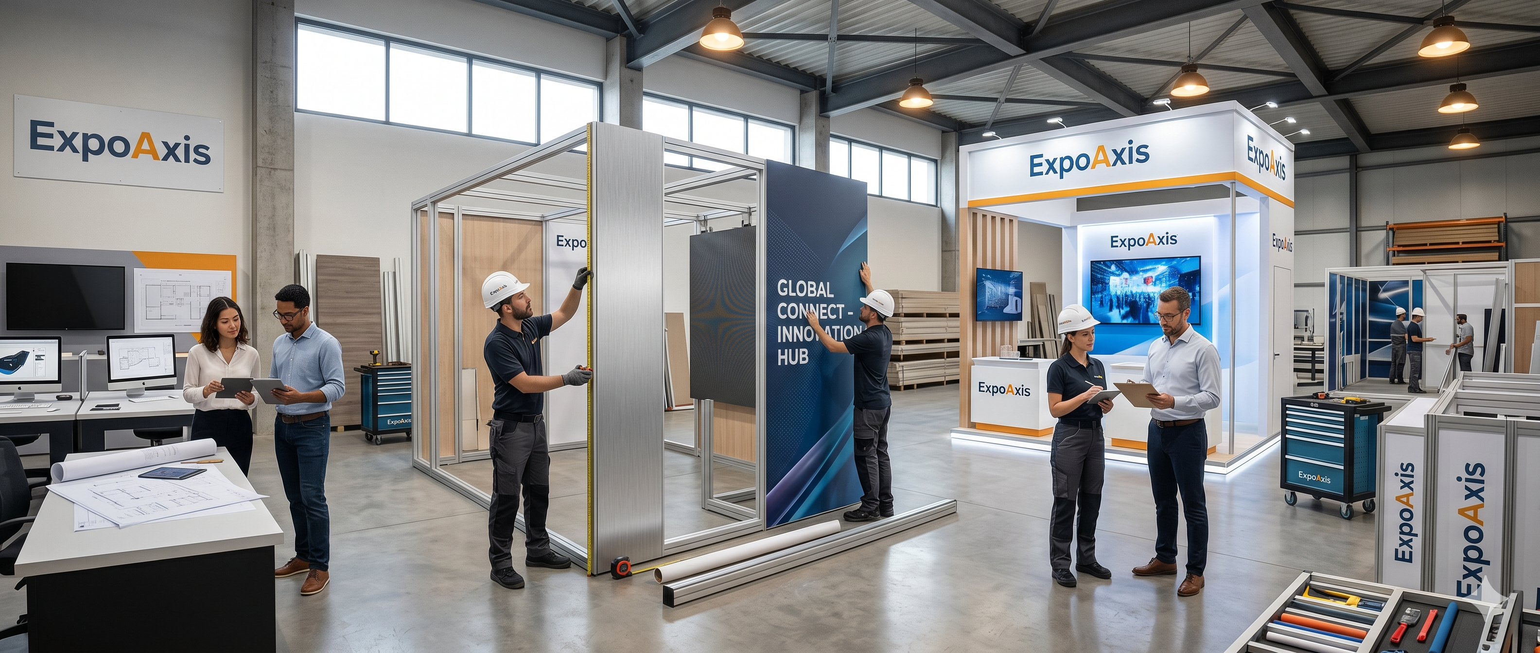ExpoAxis fabrication workshop
